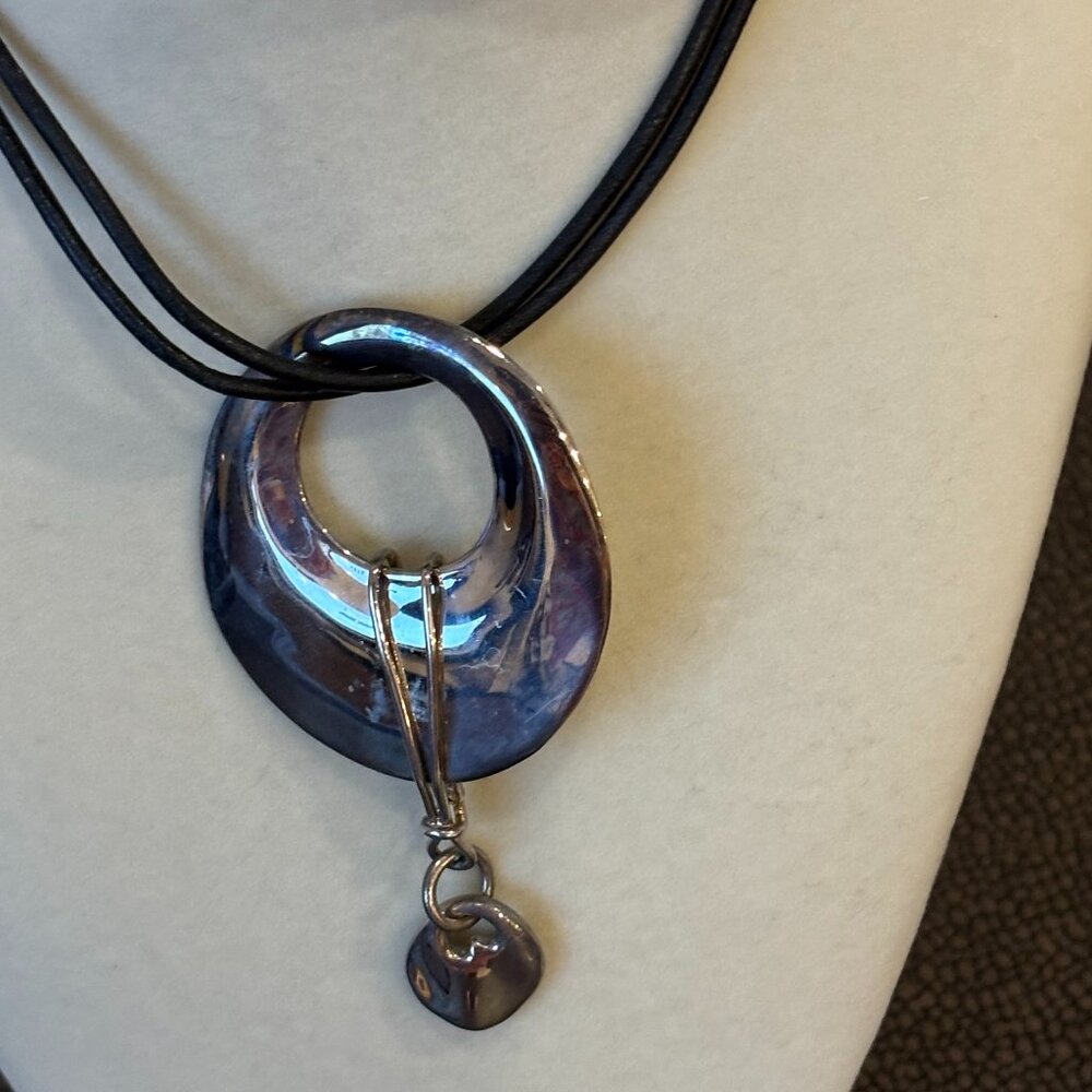 RO China Pendant on Adjustable Cord